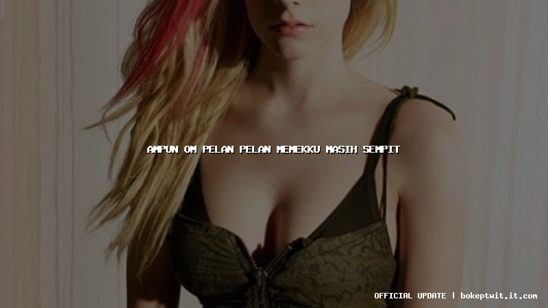 ampun om pelan pelan memekku masih sempit