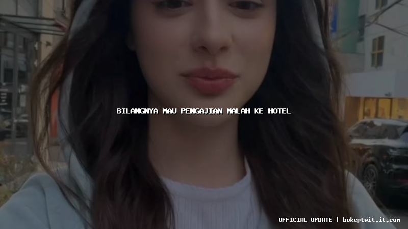 bilangnya mau pengajian malah ke hotel