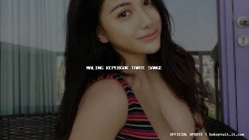 maling kepergok tante sange