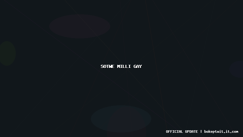 sotwe milli gay