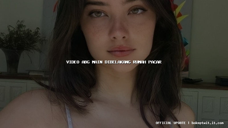 video abg main dibelakang rumah pacar