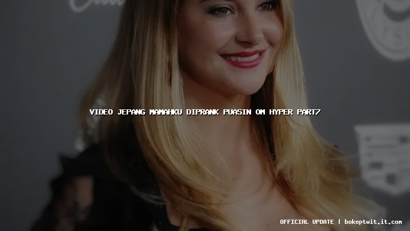 video jepang mamahku diprank puasin om hyper part7