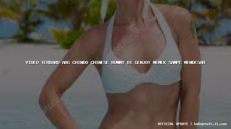 video terbaru abg chindo chinese bunny di genjot memek sampe mendesah